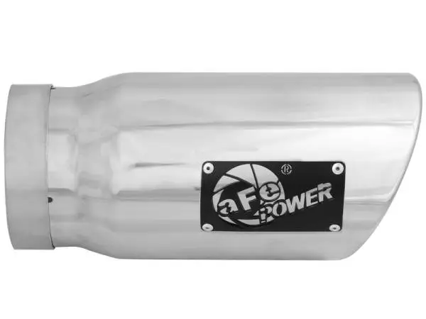 aFe Diesel Exhaust Tip Bolt On Polished 5in Inlet x 6in Outlet x 12in Long thumbnail 3