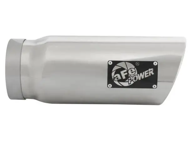 aFe MACHForce-Xp 5in Inlet x 6in Outlet x 15in length Polished Exhaust Tip thumbnail 3