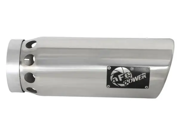 aFe MACHForce XP Cat-Back SS-304 5in Intercooled Exh Tip 5in In x 6in Outx16inL Bolt-On Right (Pol) thumbnail 4