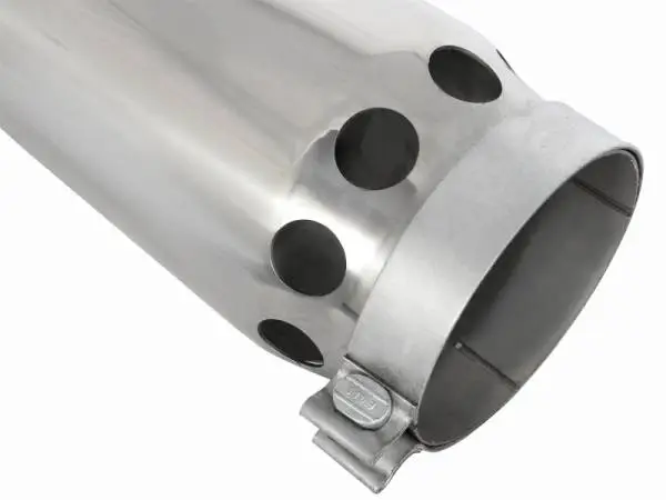 aFe MACHForce XP Cat-Back SS-304 5in Intercooled Exh Tip 5in In x 6in Outx16inL Bolt-On Right (Pol) thumbnail 5