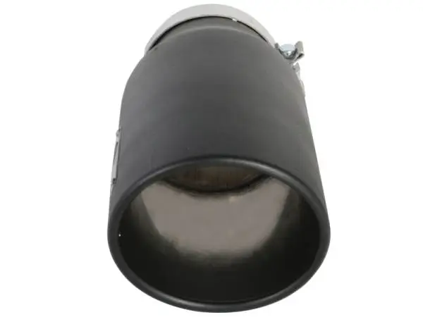 aFe MACH Force-XP 409 SS Right Side Single Wall Exhaust Tip 5in Inlet x 7in Outlet x 15in L thumbnail 3