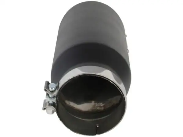 aFe MACH Force-XP 409 SS Right Side Single Wall Exhaust Tip 5in Inlet x 7in Outlet x 15in L thumbnail 4