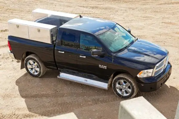 Deezee 08-14 Ford Econoline/E-Series Van Running Board Cab Section Brite-Tread Aluminum (Full) image 4