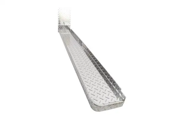 Deezee 08-14 Ford Econoline/E-Series Van Running Board Cab Section Brite-Tread Aluminum (Full) image 14