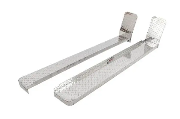 Deezee 15-23 Ford F150/Super Duty Running Board Cab Section Brite-Tread Aluminum image 16
