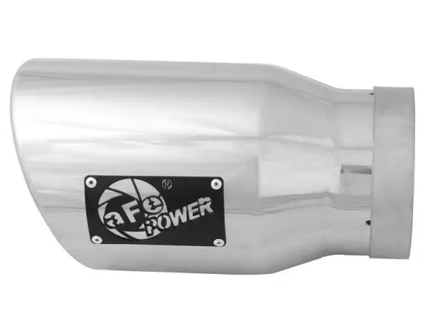 aFe Diesel Exhaust Tip Bolt On Black 5in Inlet x 7in Outlet x 12in - Right thumbnail 3