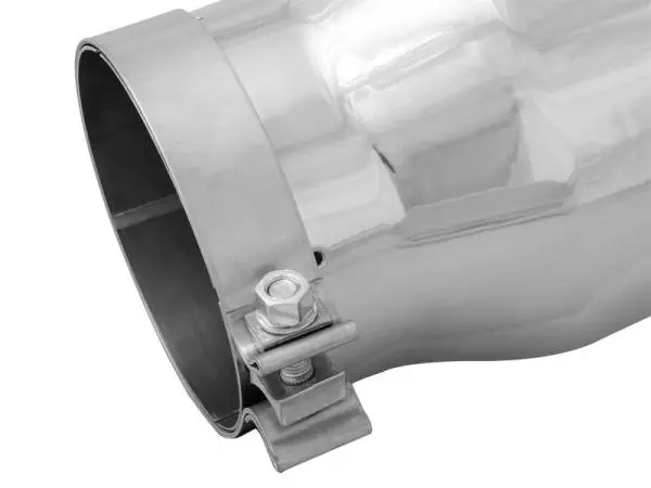 aFe Diesel Exhaust Tip Bolt On Black 5in Inlet x 7in Outlet x 12in - Right thumbnail 5
