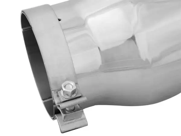 aFe MACH Force-Xp 5in Inlet x 7in Outlet x 15in length 304 Stainless Steel Exhaust Tip thumbnail 5