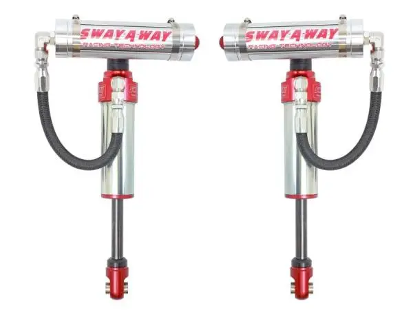 aFe SUS Shock Kit 2.5 GM 2500HD 01-10 Front Remote Reservoir (Set of 2)