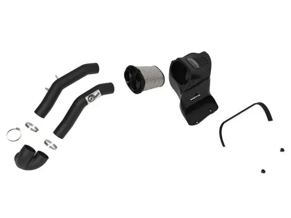 aFe Momentum XP Pro DRY S Cold Air Intake System w/ Black Aluminum Intake Tubes image 3