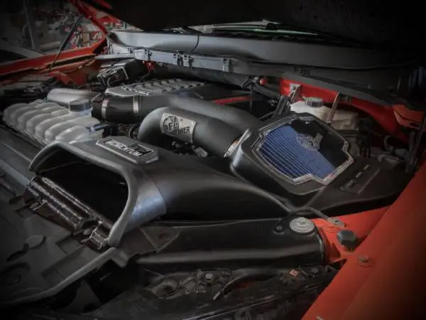 aFe Momentum GT Pro 5R Cold Air Intake System 2021-2022 Ford F-150 Raptor V6-3.5L (tt) image 3