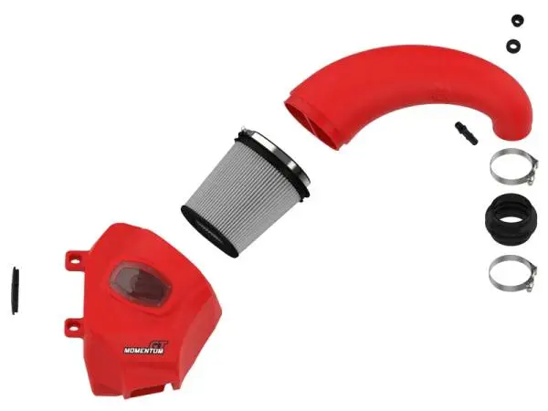 aFe Momentum GT Pro DRY S Intake System Red Edition 19-23 Dodge RAM 1500 V8-5.7L HEMI image 3