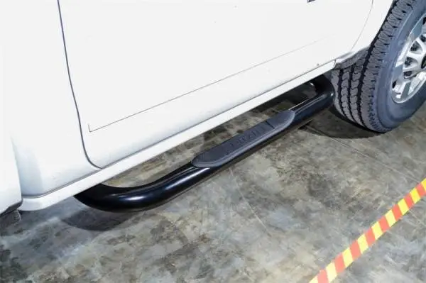 Deezee 09-2022 Dodge/Ram Ram Tubes - 3In Round Black Steel QuadCab image 3