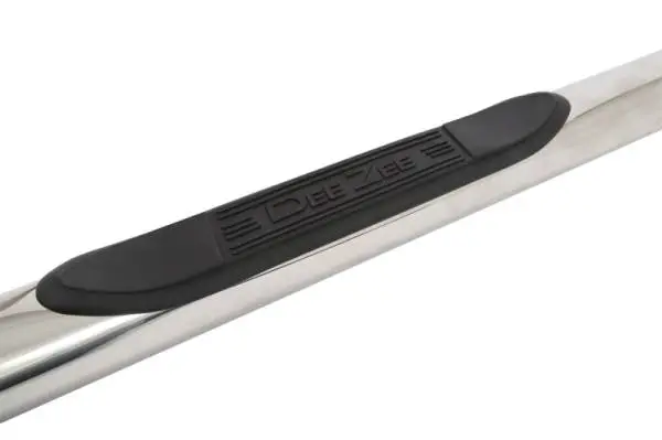 Deezee 14-18 Chevrolet Silverado Tubes - 3In Round Stainless Polished CrewCab thumbnail 3
