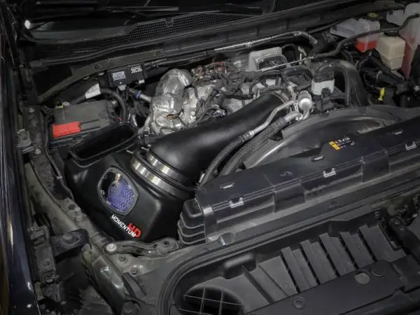 aFe Momentum HD Intake System w/ Pro 10R Filter 2020 GM Diesel Trucks 2500/3500 V8-6.6L (L5P) image 2
