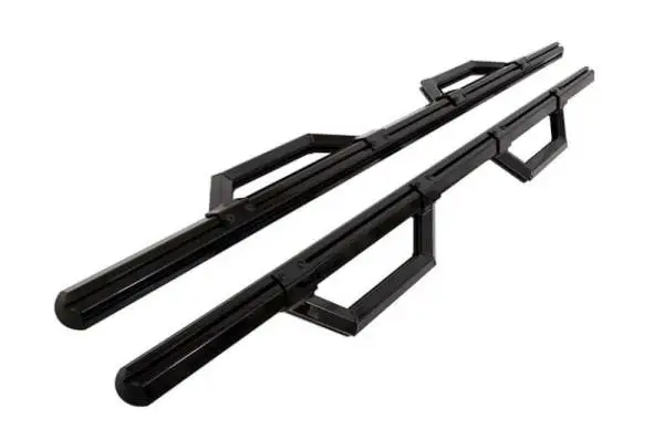 Deezee 99-23 Chevrolet/GMC/Dodge/Ford Full Size Truck Hex Series - Crew Cab Side Steps (Blk) thumbnail 2