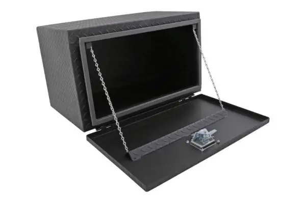 Deezee Universal Tool Box - Specialty Underbed Black BT Alum 30X20X18 (Txt Blk) image 2