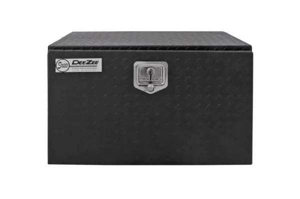 Deezee Universal Tool Box - Specialty Underbed Black BT Alum 30X20X18 (Txt Blk) image 3