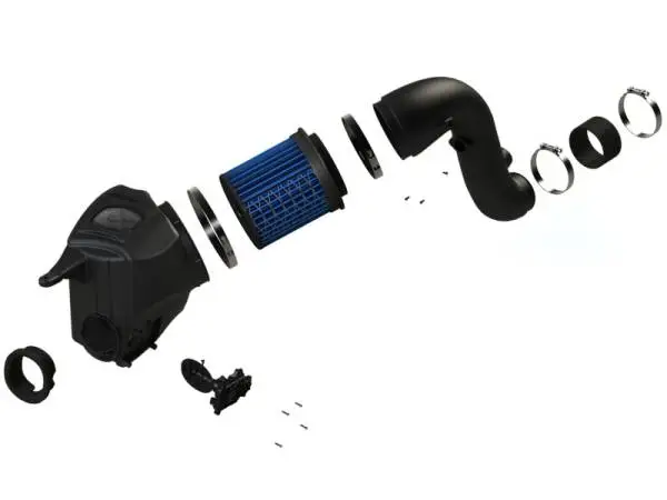 aFe Momentum HD PRO 10R Stage-2 Si Air Intake System 13-14 Dodge RAM Diesel Trucks L6 6.7L (td) image 8
