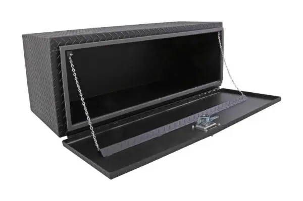 Deezee Universal Tool Box - Specialty Underbed Black BT Alum 48X20X18 (Txt Blk) image 2