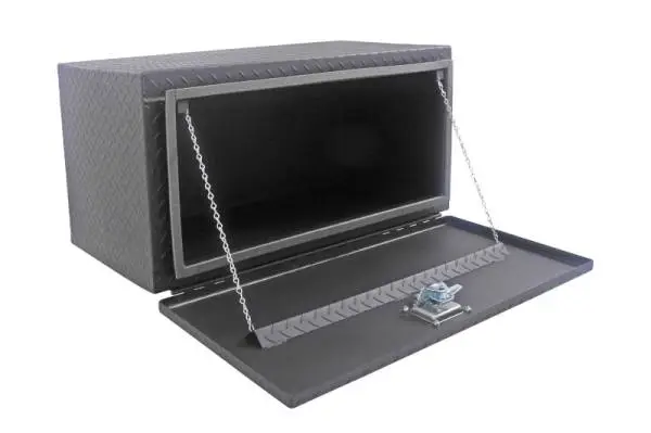 Deezee Universal Tool Box - Specialty Underbed Black BT Alum 36X20X18 (Txt Blk) image 5