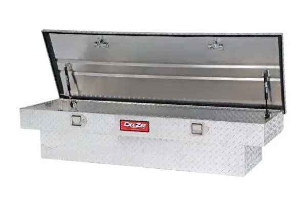 Deezee Universal Tool Box - Red Crossover - Single Lid BT Alum Mid Size thumbnail 2