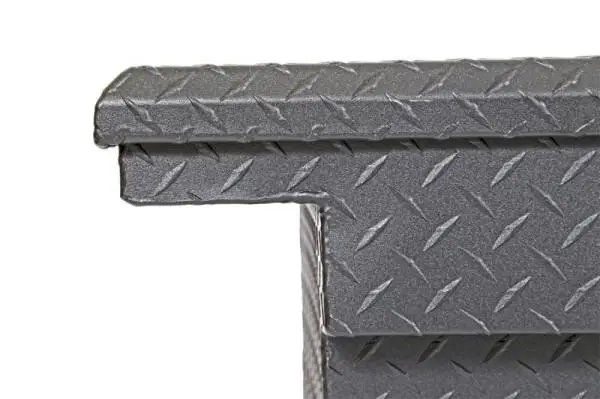 Deezee Universal Tool Box - Red Crossover - Single Lid Black BT (Low/Txt Blk) thumbnail 2