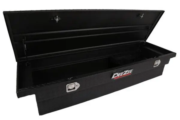 Deezee Universal Tool Box - Red Crossover - Single Lid Black BT (Low/Txt Blk) thumbnail 3