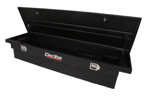 Deezee Universal Tool Box - Red Crossover - Single Lid Black BT (Low/Txt Blk) thumbnail 5