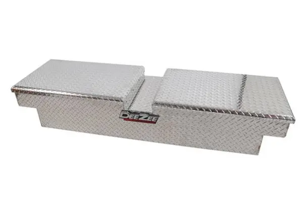 Deezee Universal Tool Box - Red Crossover - Double BT Alum Mid Size thumbnail 7