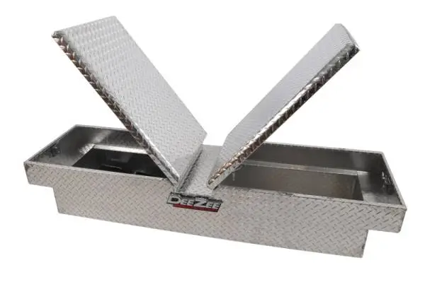 Deezee Universal Tool Box - Red Crossover - Double BT Alum Full Size thumbnail 3