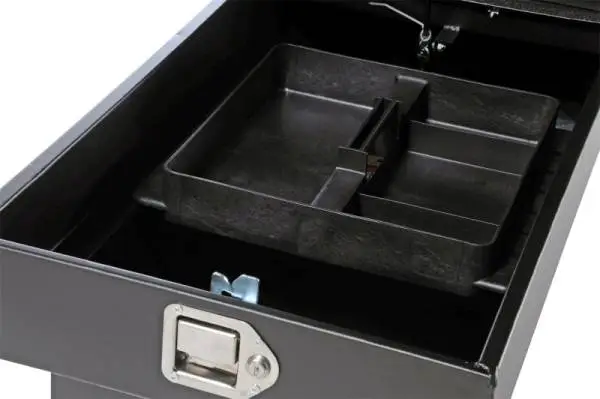 Deezee Universal Tool Box - Hardware Crossover - Double Lid Black thumbnail 4