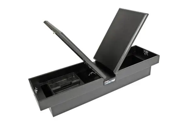 Deezee Universal Tool Box - Hardware Crossover - Double Lid Black thumbnail 5