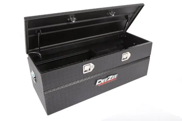 Deezee Universal Tool Box - Red Chest Black BT 46In (Txt Blk) image 2