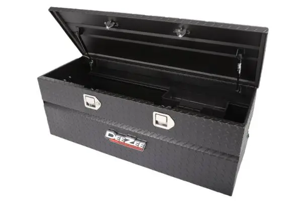 Deezee Universal Tool Box - Red Chest Black BT 46In (Txt Blk) image 4
