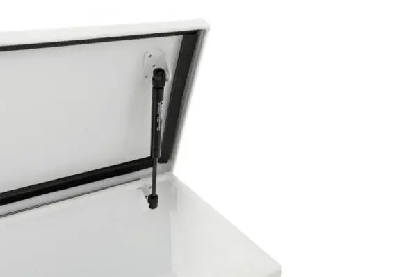 Deezee Universal Tool Box - Hardware Side Mount - White 60In thumbnail 2