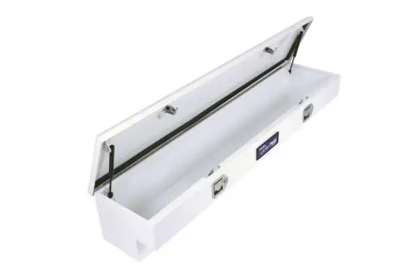 Deezee Universal Tool Box - Hardware Side Mount - White 60In thumbnail 4