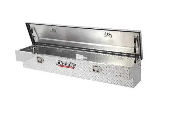 Deezee Universal Tool Box - Red Side Mount BT Alum 68In thumbnail 4