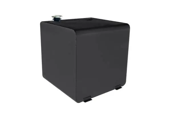 Deezee Universal Tanks - Square Black Steel