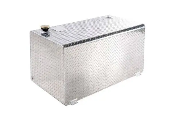 Deezee Universal Tanks - Short Rectangle Brite-Tread Aluminum thumbnail 6