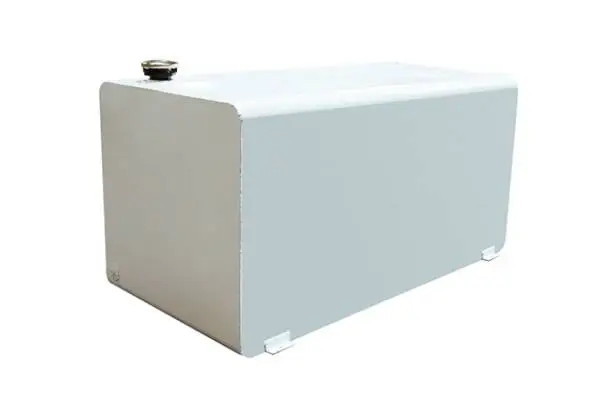 Deezee Universal Tanks - Short Rectangle White Steel thumbnail 6