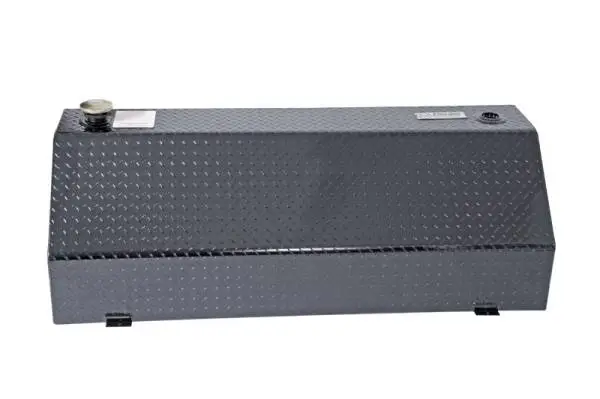 Deezee Universal Tanks - Wedge Rectangle Black Tread Aluminum thumbnail 2