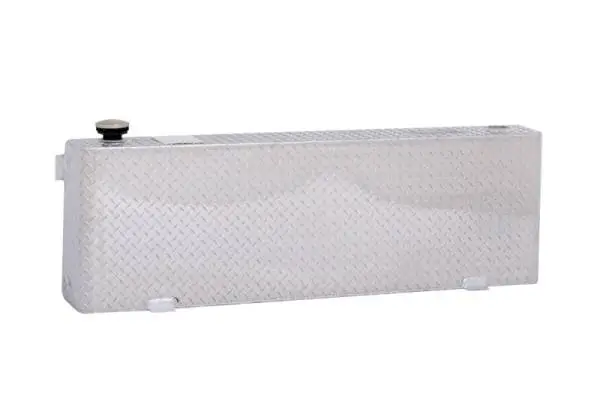 Deezee Universal Tanks - Long Rectangle Brite-Tread Aluminum