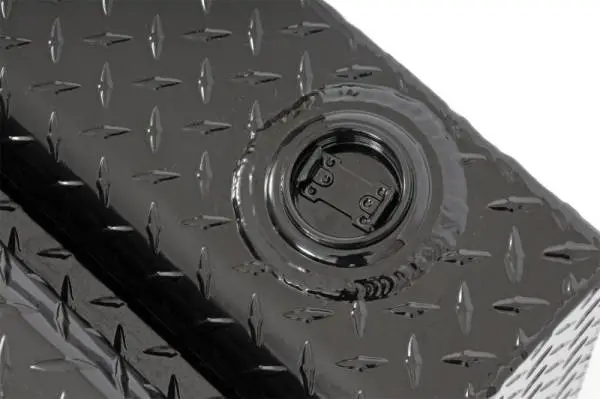 Deezee Universal Tanks - Long Rectangle Black-Tread Aluminum thumbnail 2