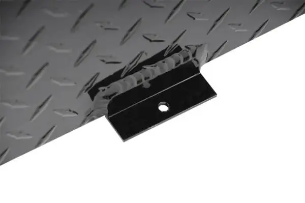 Deezee Universal Tanks - Long Rectangle Black-Tread Aluminum thumbnail 4