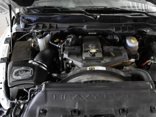 aFe Momentum HD Pro DRY S Stage-2 Si Intake 13-14 Dodge RAM Diesel Trucks L6 image 3