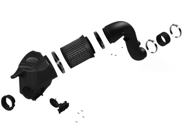aFe Momentum HD Pro DRY S Stage-2 Si Intake 13-14 Dodge RAM Diesel Trucks L6 image 8