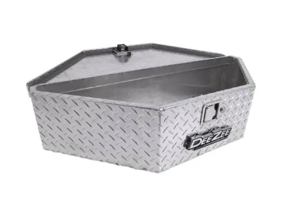 Deezee Universal Tool Box - Specialty 45 Degree Triangle BT Alum image 4