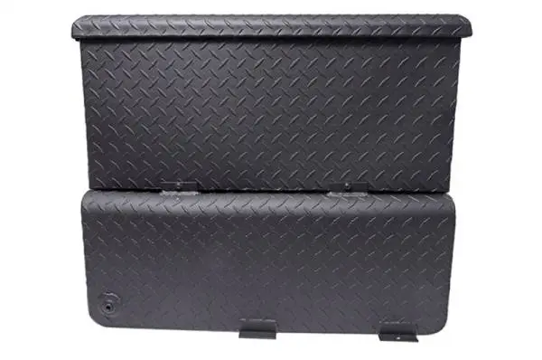 Deezee Universal Tanks - Combo Black-Tread Aluminum image 5