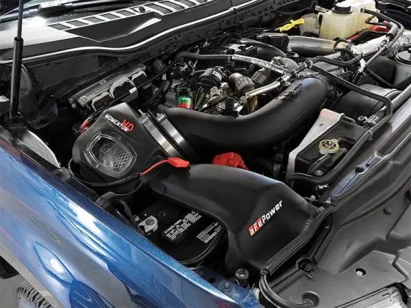 aFe Momentum HD Intakes Pro Dry S Ford Diesel Trucks V8 6.7L (td) image 3